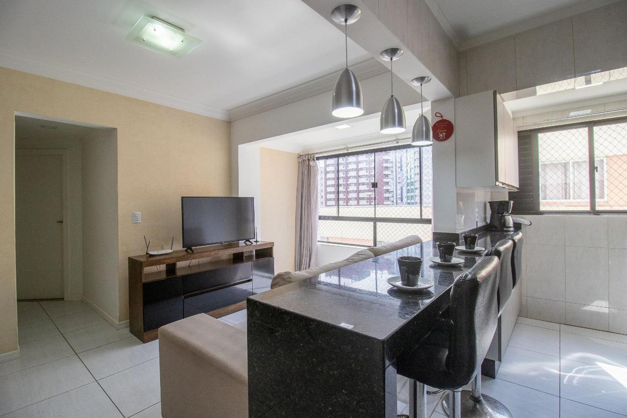 Bk54 - Climatizado, Tv Smart, Conforto, Garagem *